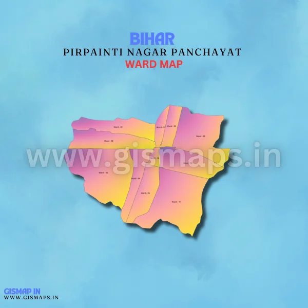 Pirpainti Nagar Panchayat Ward Map